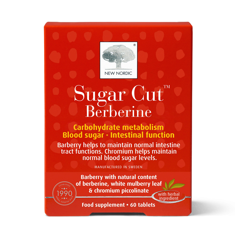 New Nordic Sugar Cut Berberine 60 Tablets