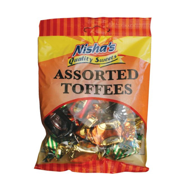 Nisha Assorted Toffee 12 x 100g