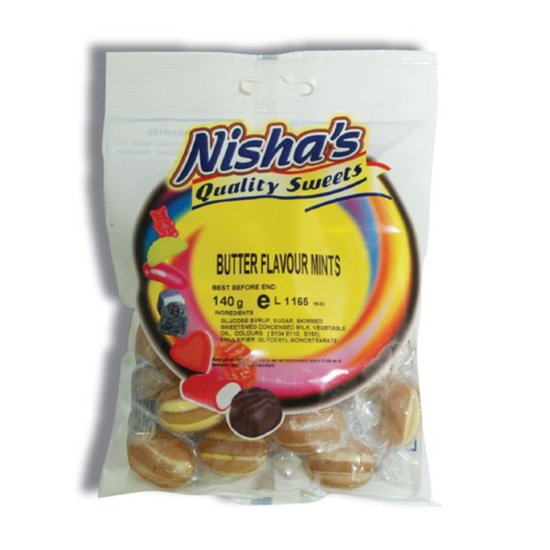 Nisha Butter Mints 12 x 120g