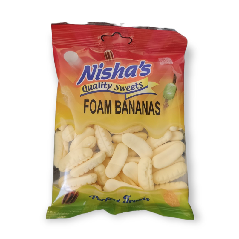 Nisha Foam Bananas 12 x 100g