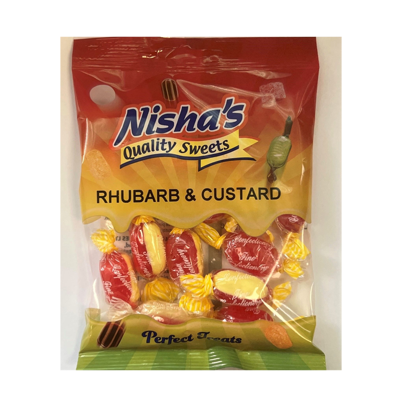 Nisha Rhubarb & Custard 12 x 115g