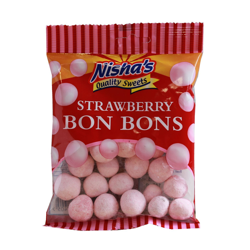 Nisha Strawberry Bon Bons 12 x 120g