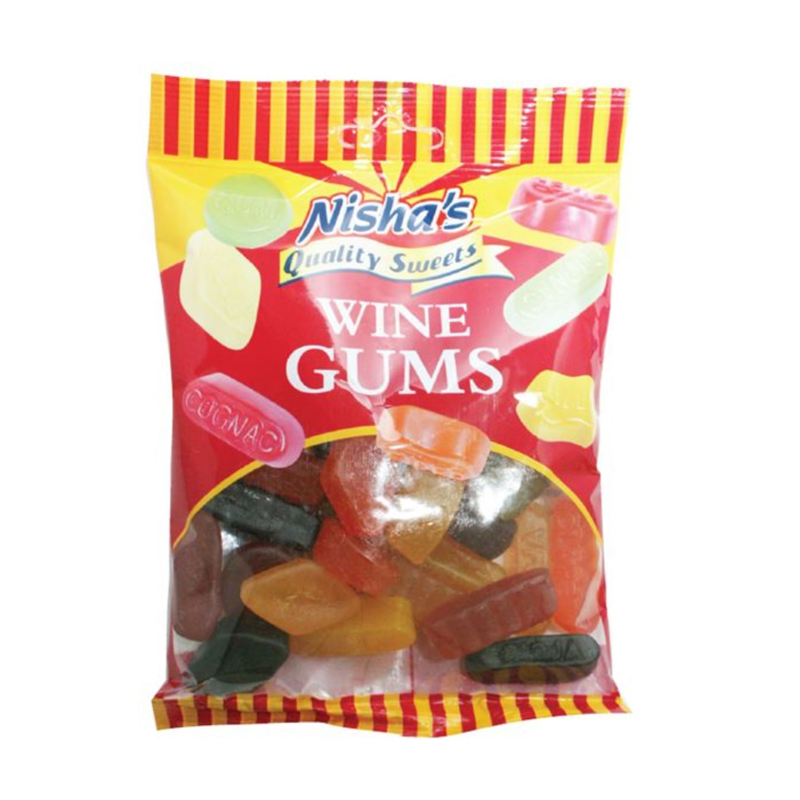 Nisha Wine Gums 12 x 120g