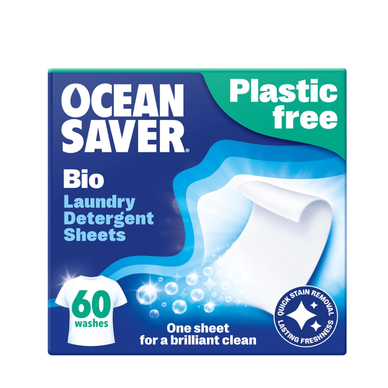 OceanSaver Bio Laundry EcoSheets 60pc