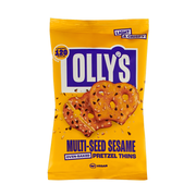 Olly's Pretzel Thins - Multiseed Sesame 10 x 35g