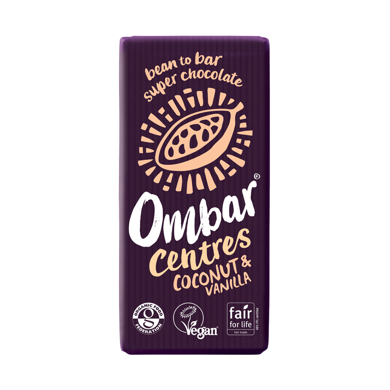 Ombar Centres Coconut & Vanilla 10 x 70g