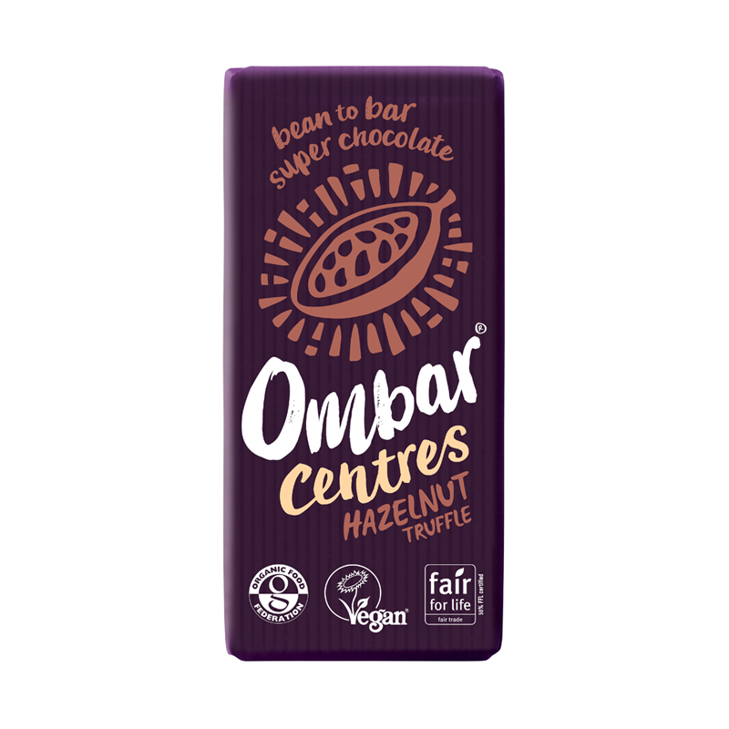Ombar Centres Hazelnut Truffle 10 x 70g