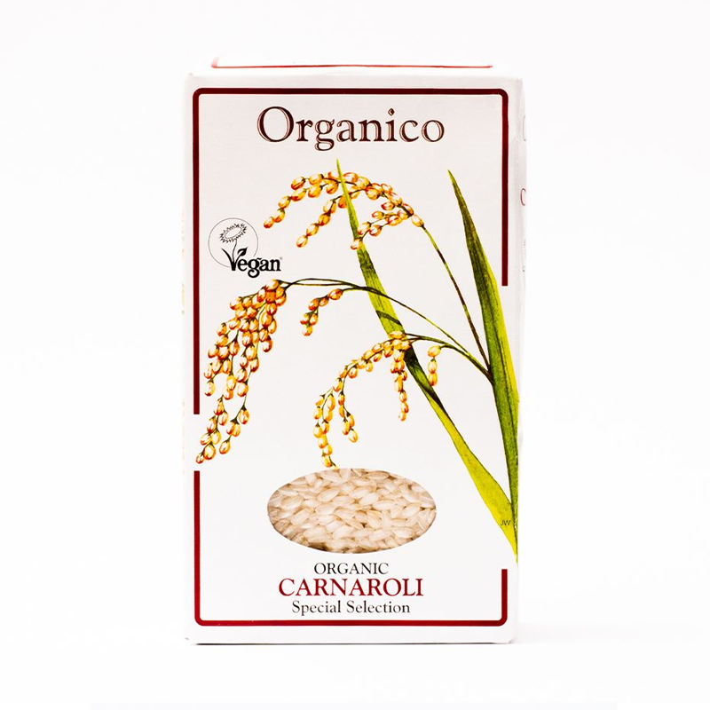 Organico Organic carnaroli (risotto) rice 500g