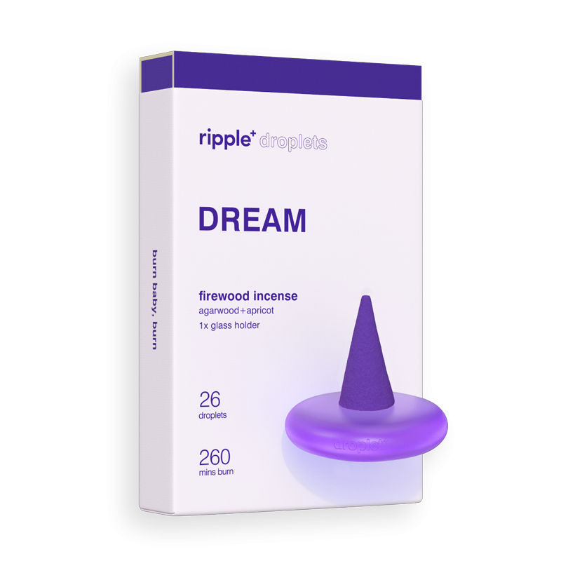 Ripple+ Dream Firewood Incense Droplets 98g
