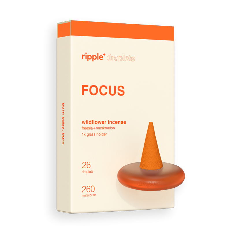 Ripple+ Focus Wildflower Incense Droplets 98g