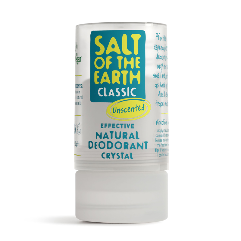 Salt of the Earth Classic Crystal Natural Salt Deo 90g