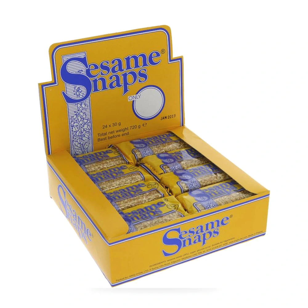 Anglo Dal Sesame Snaps 24 x 30g