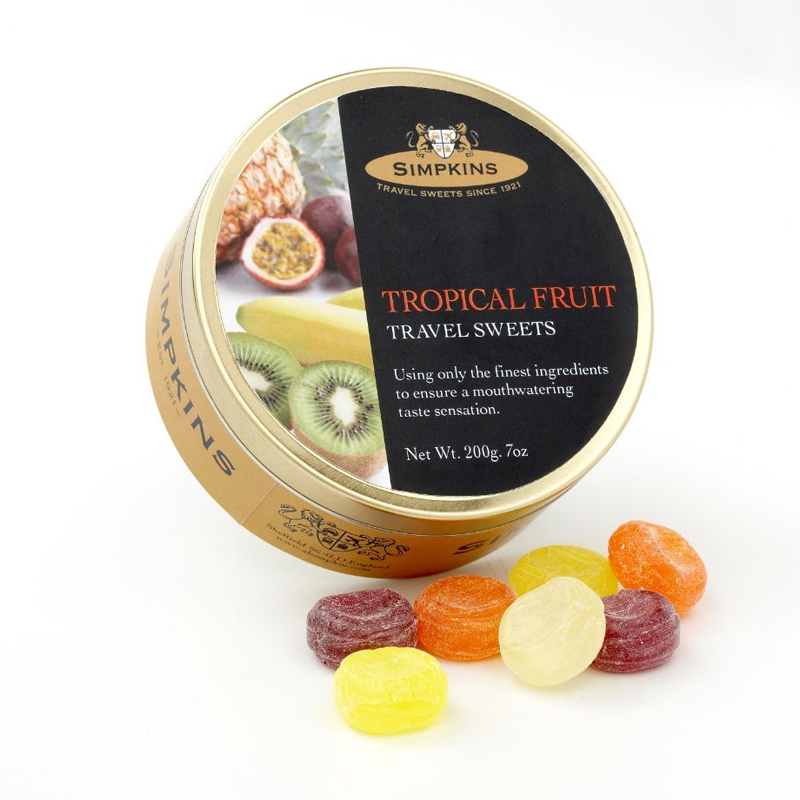Simpkins Tropical Fruit Drops 6 x 200g