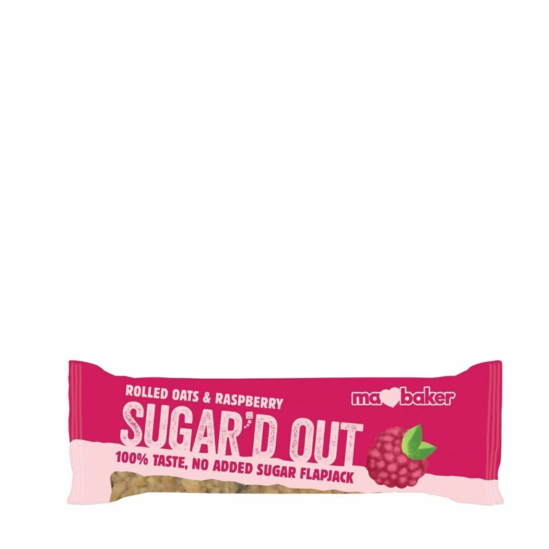 Sugar'd Out Raspberry Flapjack - No Added Sugar 64 x 50g