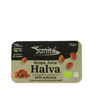 Sunita Organic Grape Juice Halva with Sultanas 75g