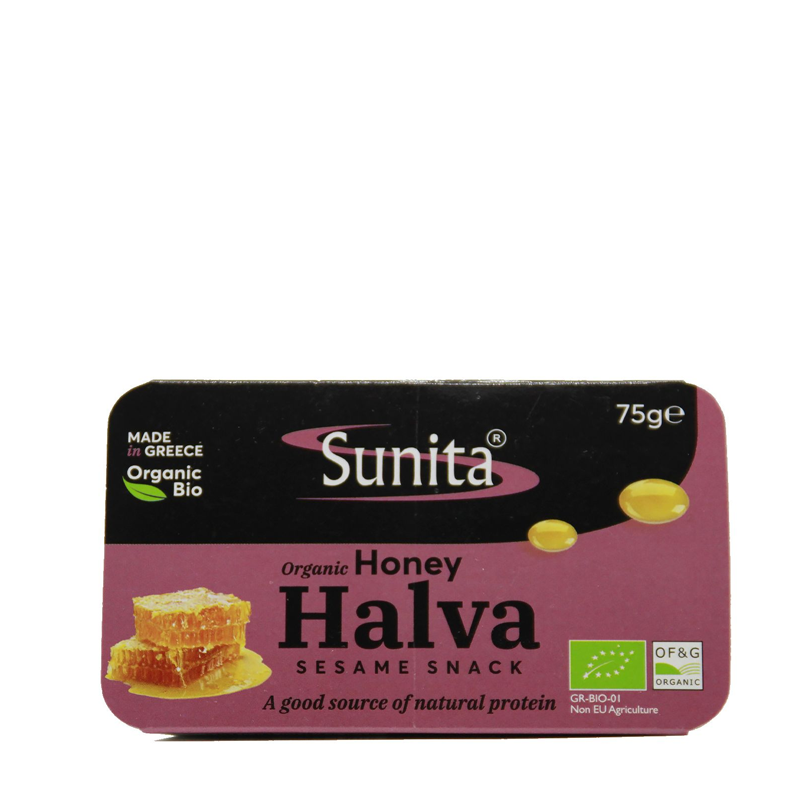 Sunita Organic Honey Halva 75g