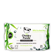 The Cheeky Panda Makeup wipes coconut scented 25 Pieces