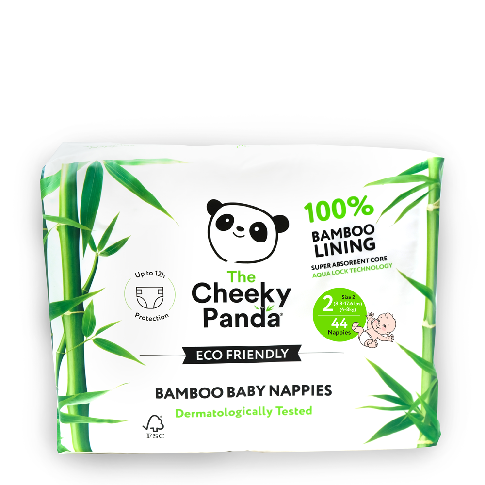 The Cheeky Panda Nappies Size 2 44 Pieces