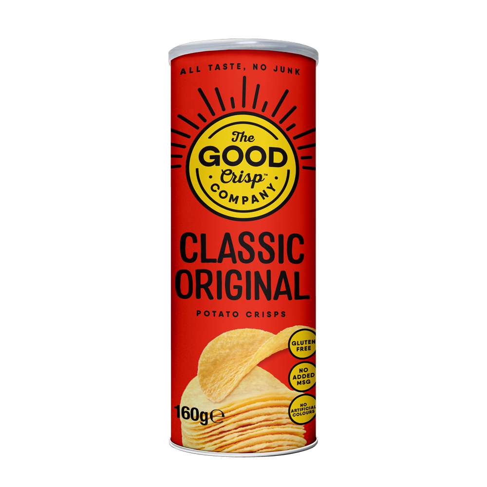 The Good Crisp Company Original (8 x 160g)