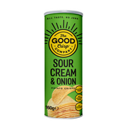The Good Crisp Company Sour Cream & Onion (8 x 160g)