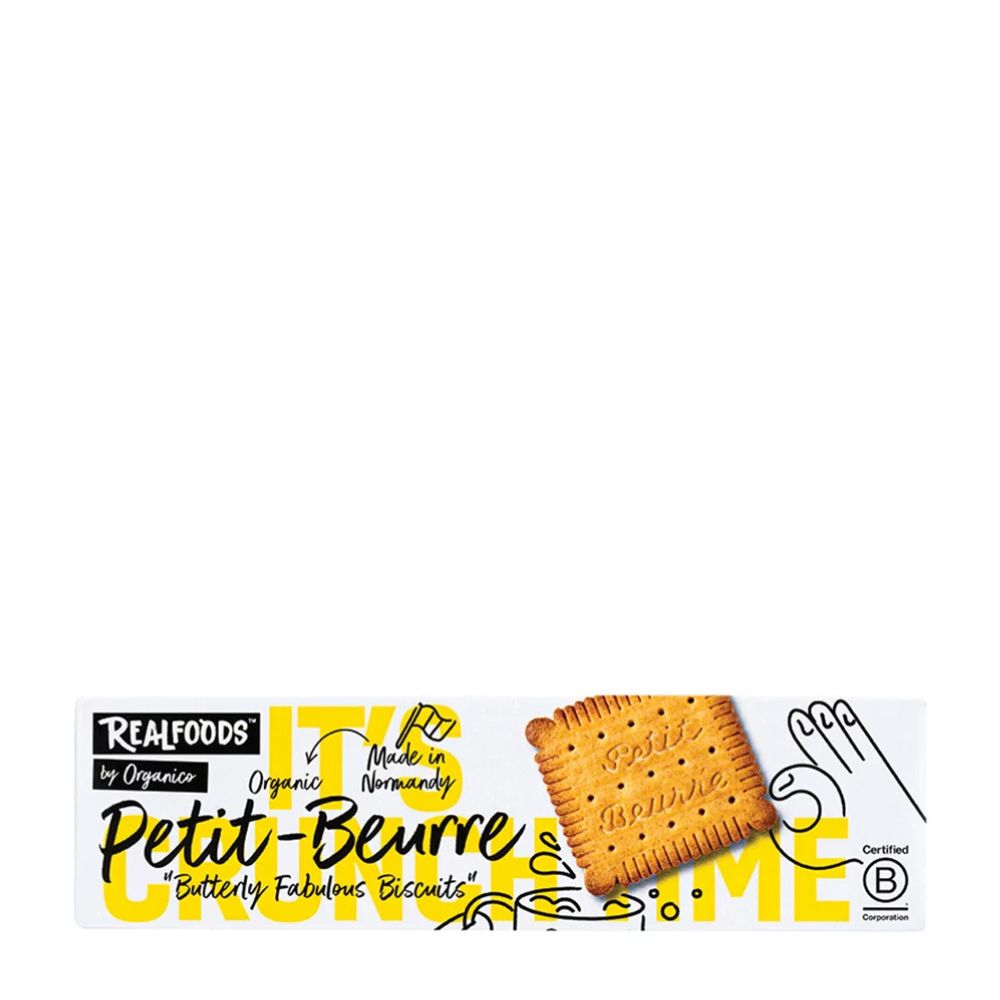 Realfoods by Organico Organic Petit Beurre Butter Biscuits 12 x 150g