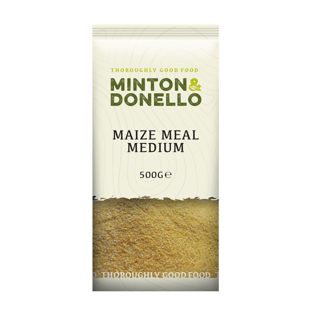 Minton & Donello Medium Maize Meal 6 x 500g