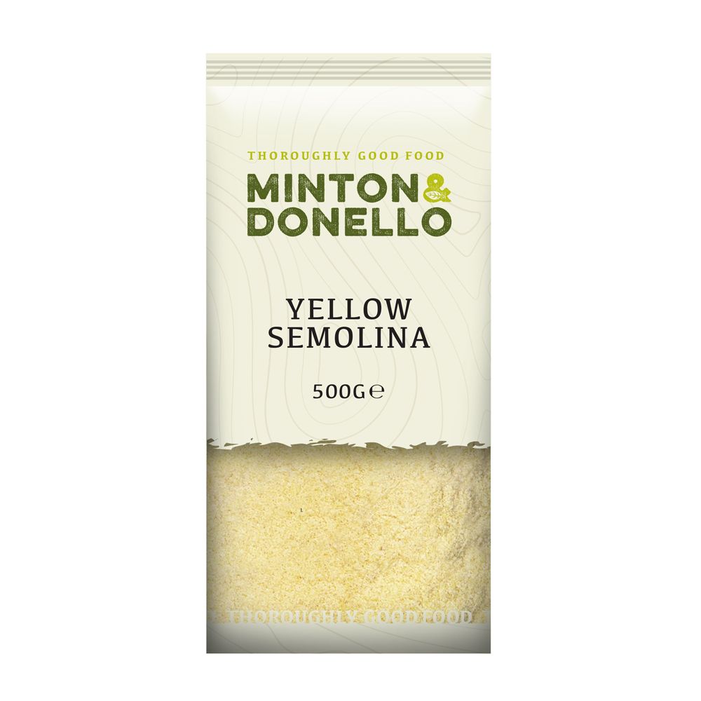 Minton & Donello Yellow Semolina 6 x 500g