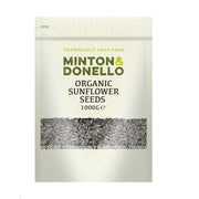 Minton & Donello Organic Sunflower Seeds 6 x 1Kg