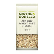 Minton & Donello Organic Wheat Free Muesli 6 x 1Kg