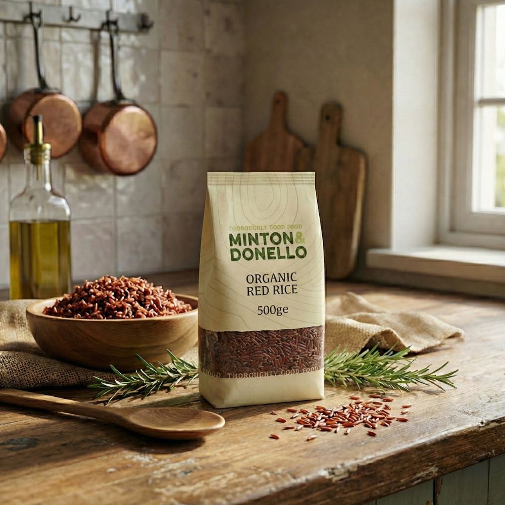 Minton & Donello Organic Red Rice 6 x 500g
