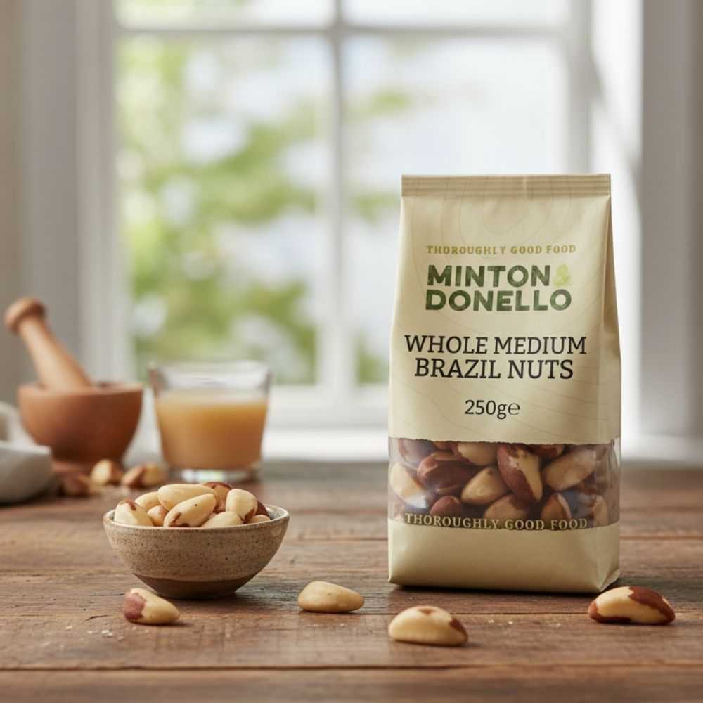 Minton & Donello Whole Medium Brazil Nuts 6 x 250g