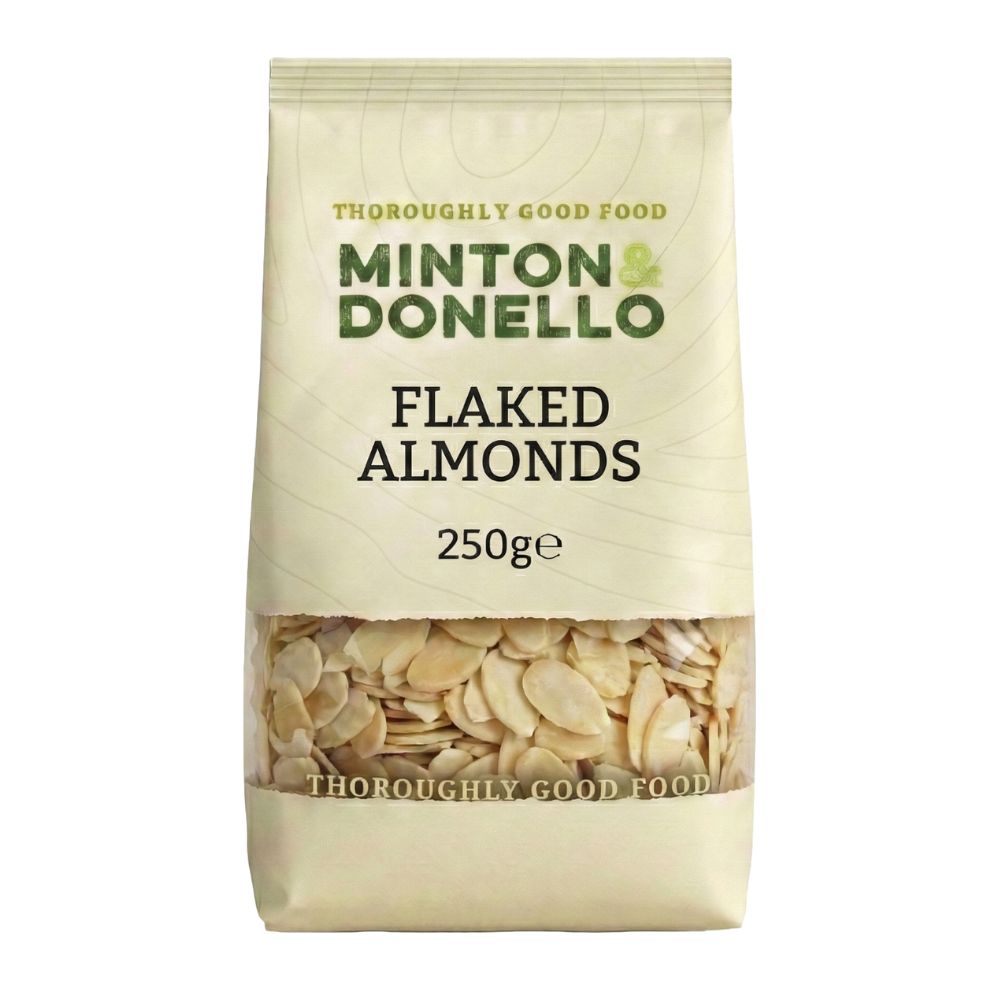 Minton & Donello Flaked Almonds 6 x 250g