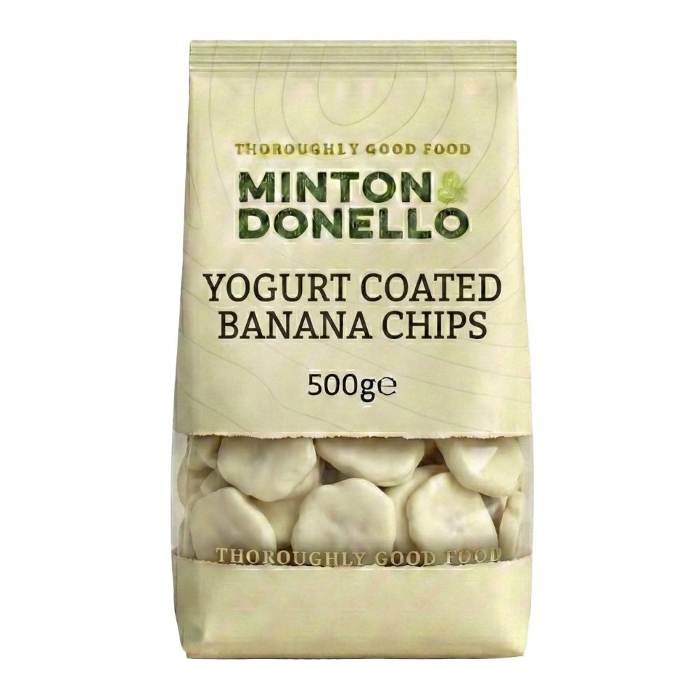 Minton & Donello Yoghurt Coated Banana Chips 6 x 500g