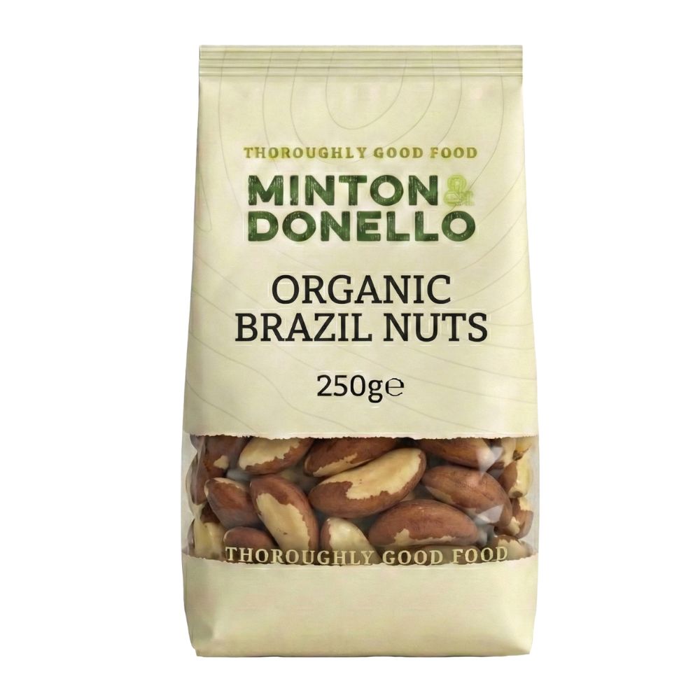 Minton & Donello Organic Brazil Nuts 6 x 250g