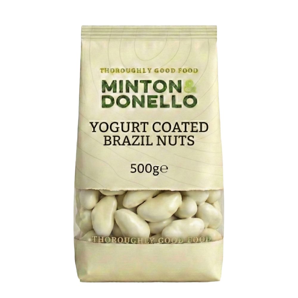 Minton & Donello Yoghurt Coated Brazil Nuts 6 x 500g