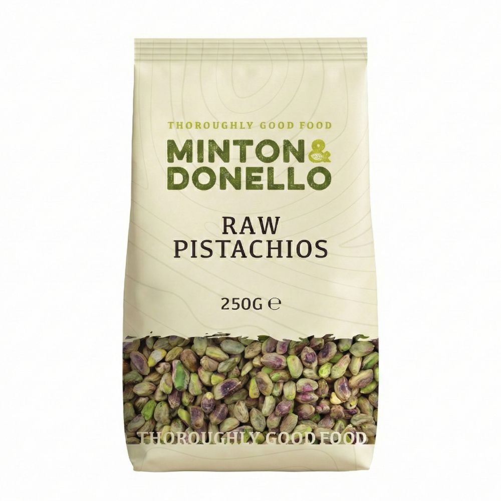 Minton & Donello Raw Pistachios 6 x 250g
