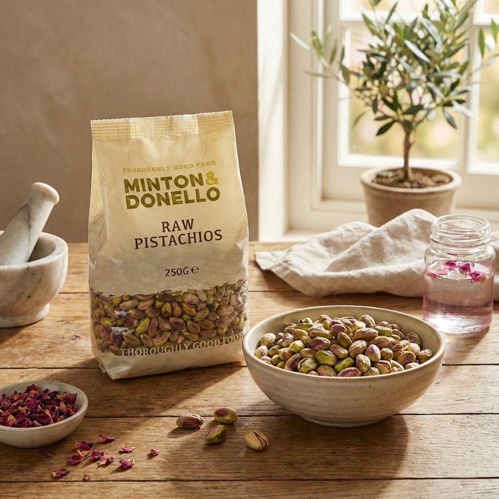 Minton & Donello Raw Pistachios 6 x 250g