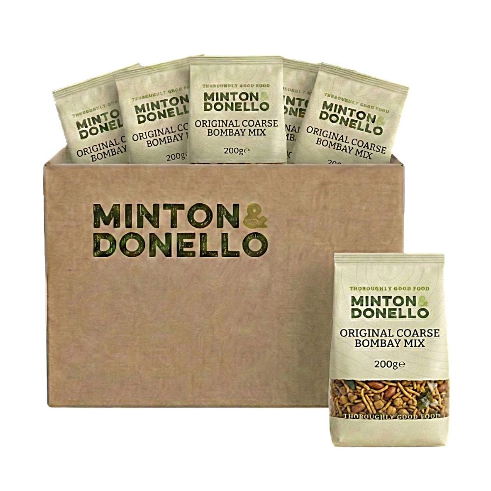 Minton & Donello Original Coarse Bombay Mix 6 x 200g