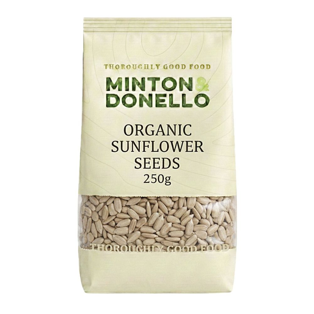 Minton & Donello Organic Sunflower Seeds 6 x 250g
