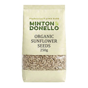 Minton & Donello Organic Sunflower Seeds 6 x 250g