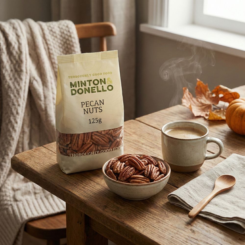 Minton & Donello Pecan Halves 6 x 125g