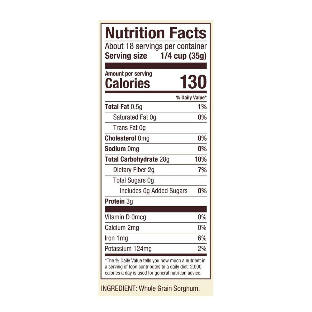 Bob's Red Mill Gluten Free Sorghum Flour 624g