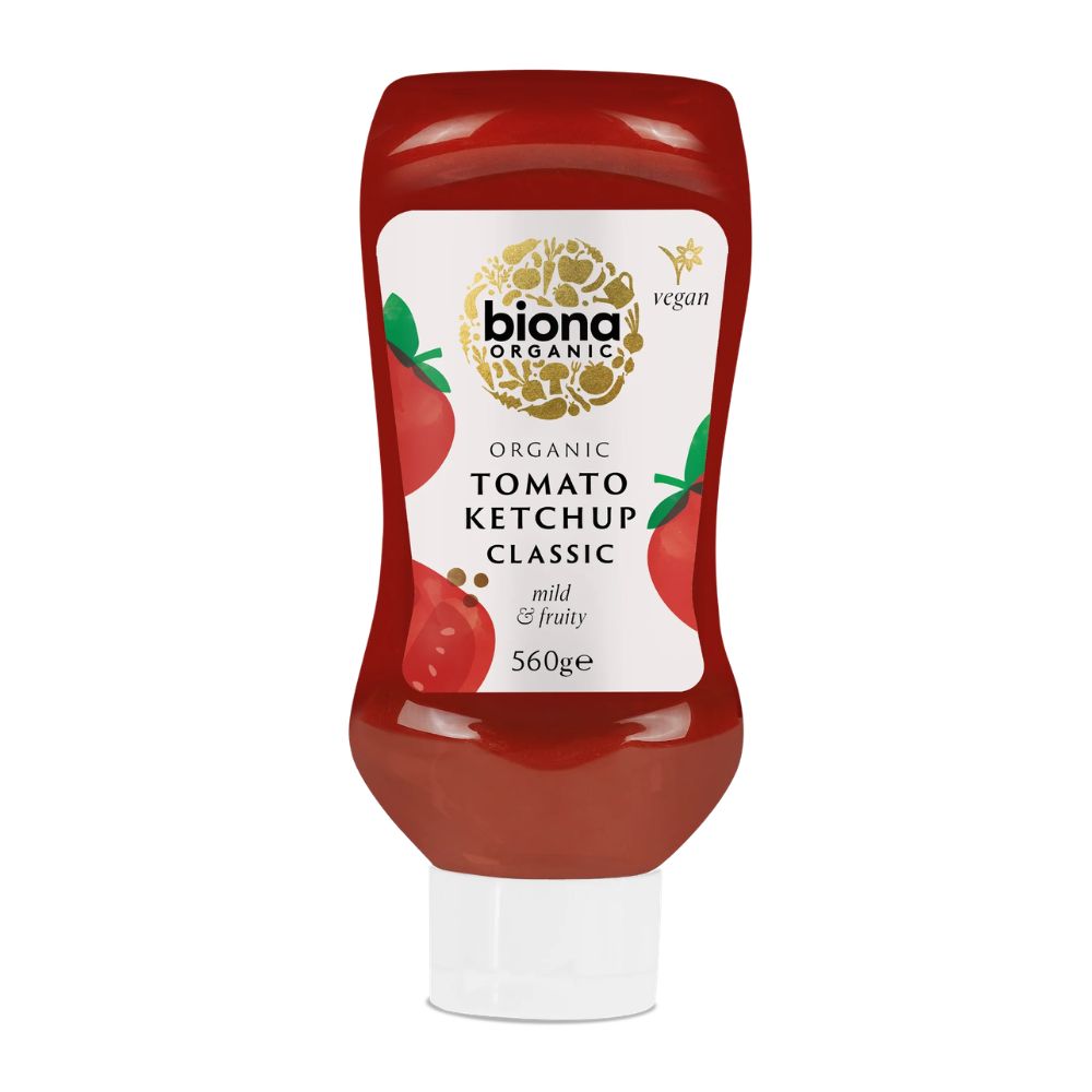 Biona Organic Squeezy Tomato Ketchup 560g