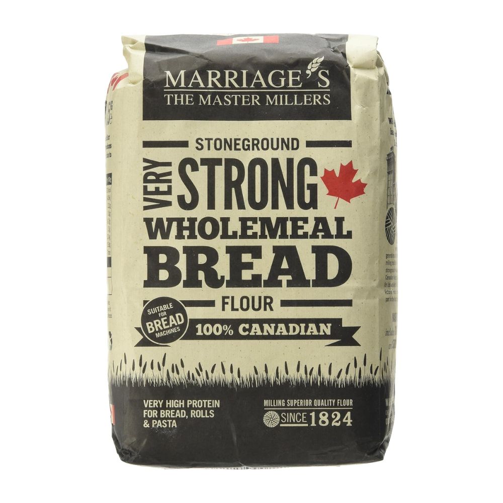 Marriages Canadian Wholemeal Bread Flour 5 x 1.5kg
