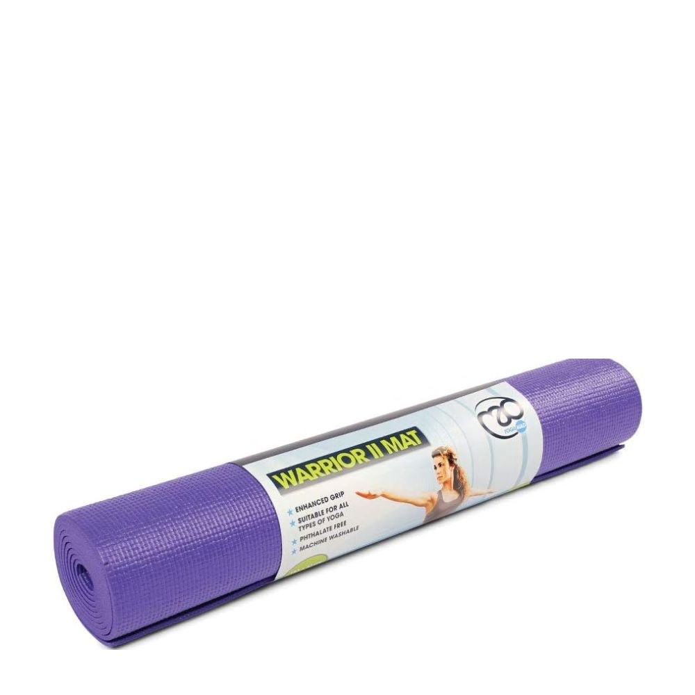 The Mad Group Warrior II Yoga Mat Purple