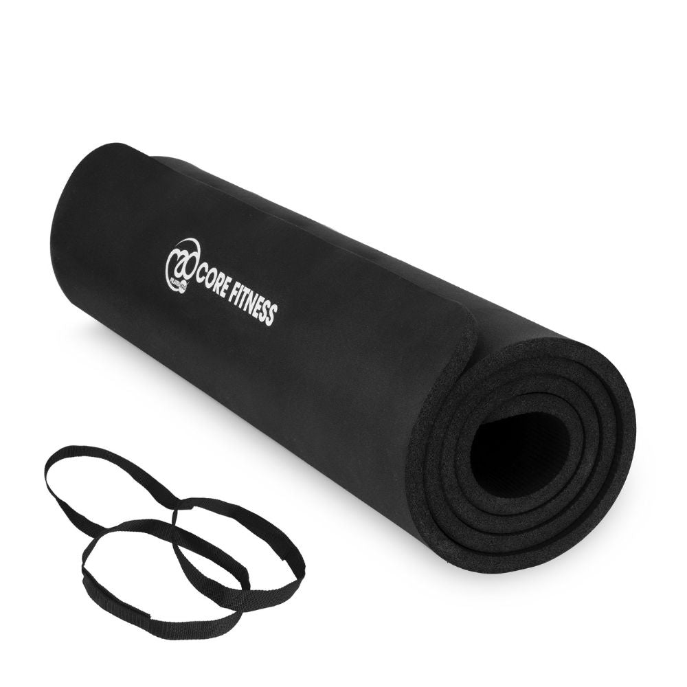 The Mad Group Core Fitness Mat Black