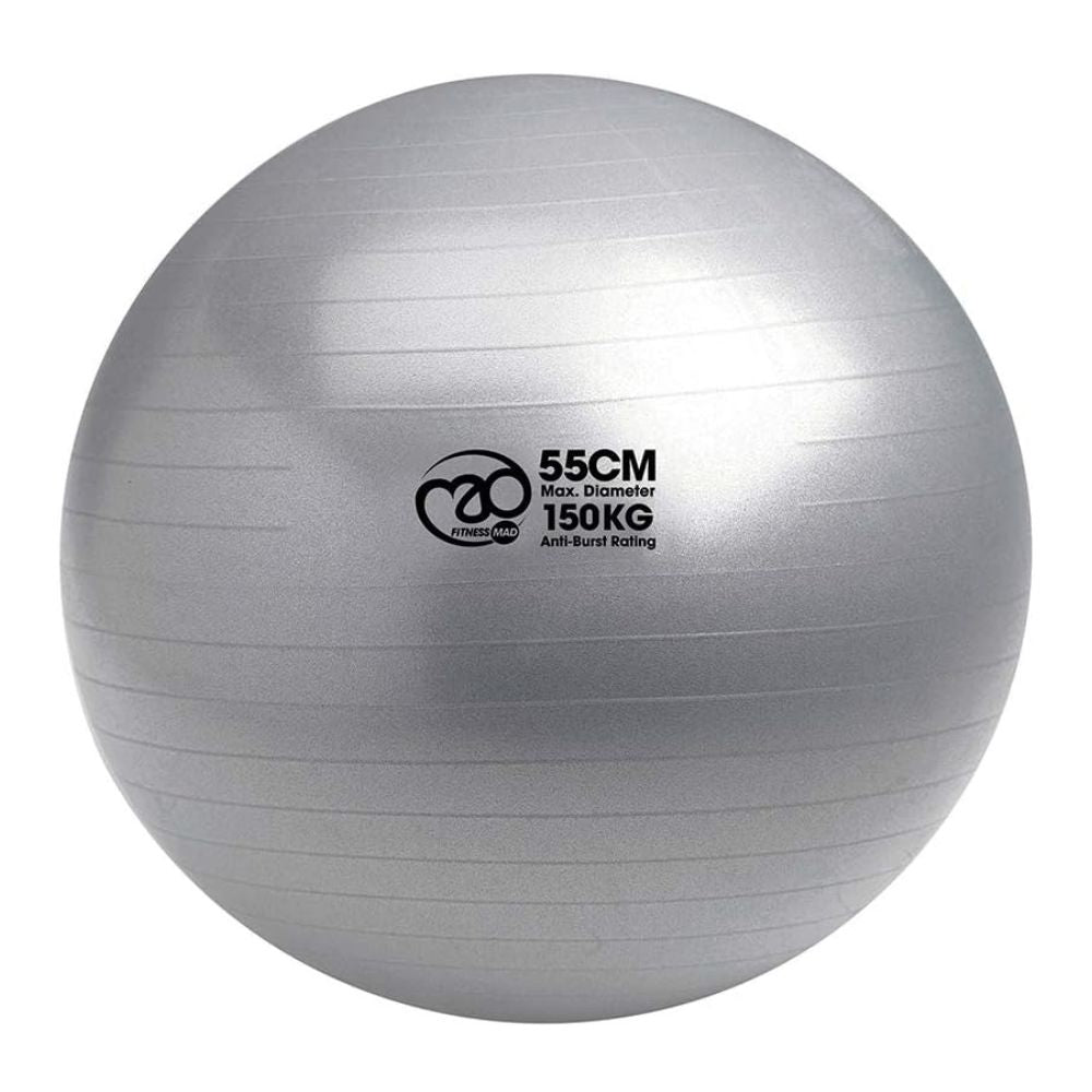 The Mad Group Swiss Ball with Pump 55cm 150kg