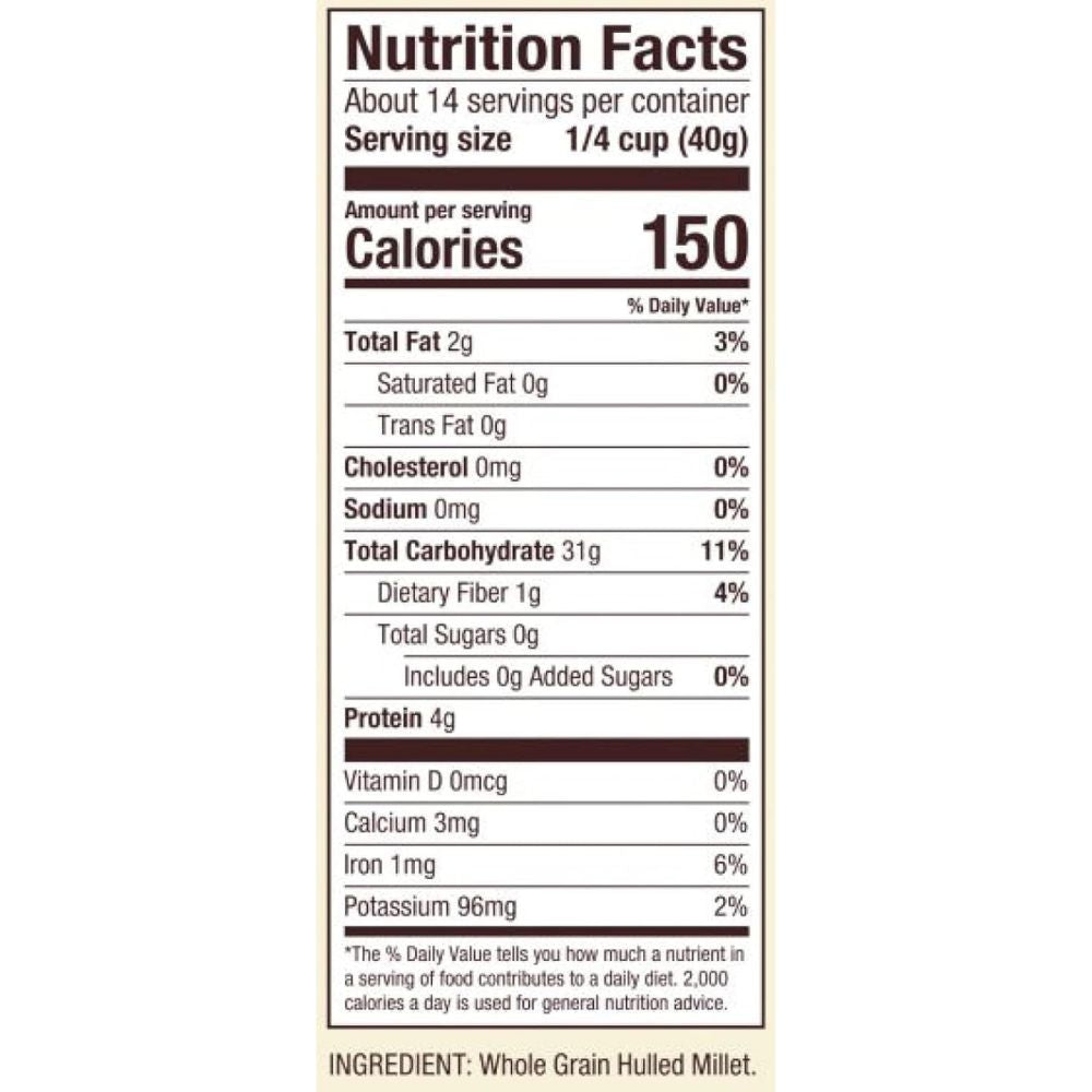 Bob's Red Mill Millet Gluten Free Flour 567g