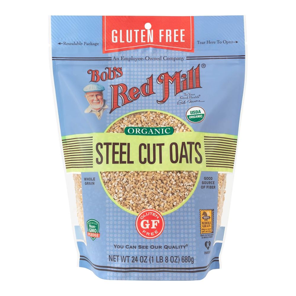 Bob's Red Mill Gluten Free Organic Steel Cut Oats 680g