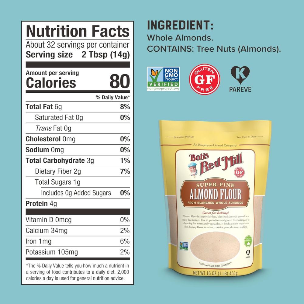 Bob's Red Mill Blanched Almond Flour 453g